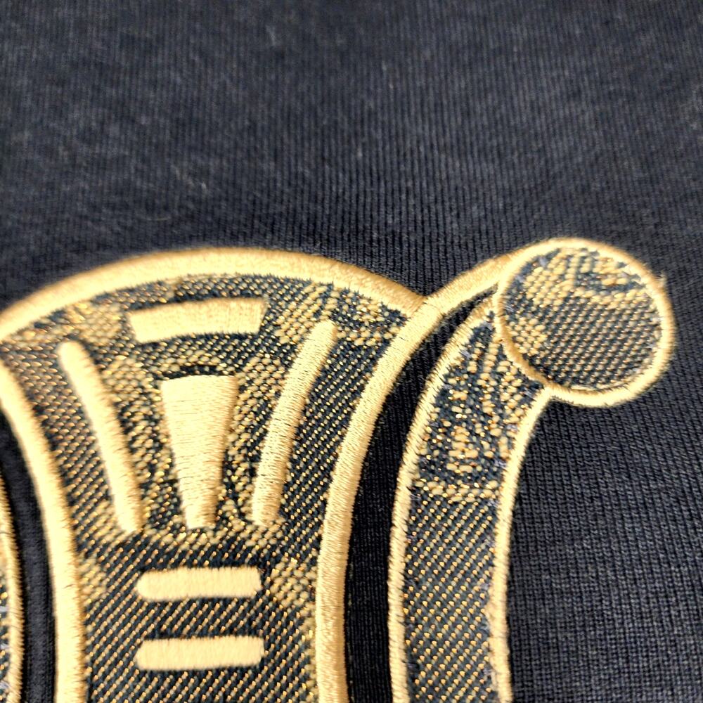 Céline navy blue Macadam Cotton Tee Size Small - Picture 5 of 15